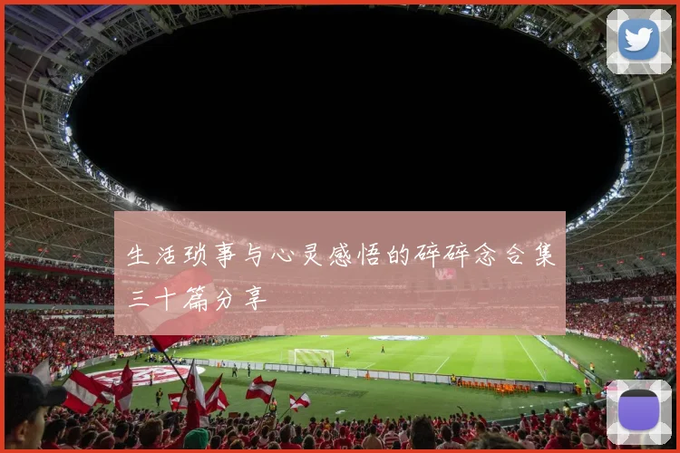 生活琐事与心灵感悟的碎碎念合集三十篇分享